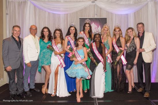 Our newly crowned 2015 Canada's Perfect National Titleholders, Judges and National Director.
